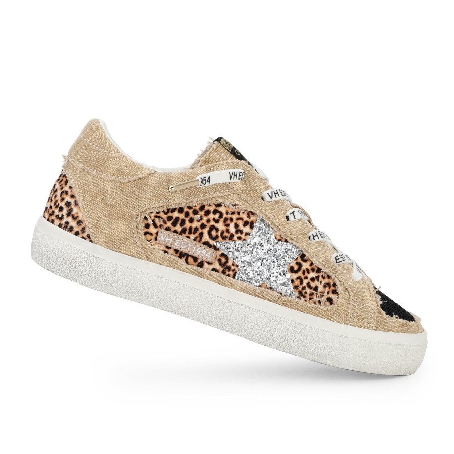 Women Vintage Havana Low Tops | Wow-Leopard