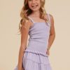 Kids Vintage Havana Kids Tops | Periwinkle Smocked Tube Top