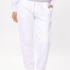 Women Vintage Havana Joggers | White Proweave Jogger