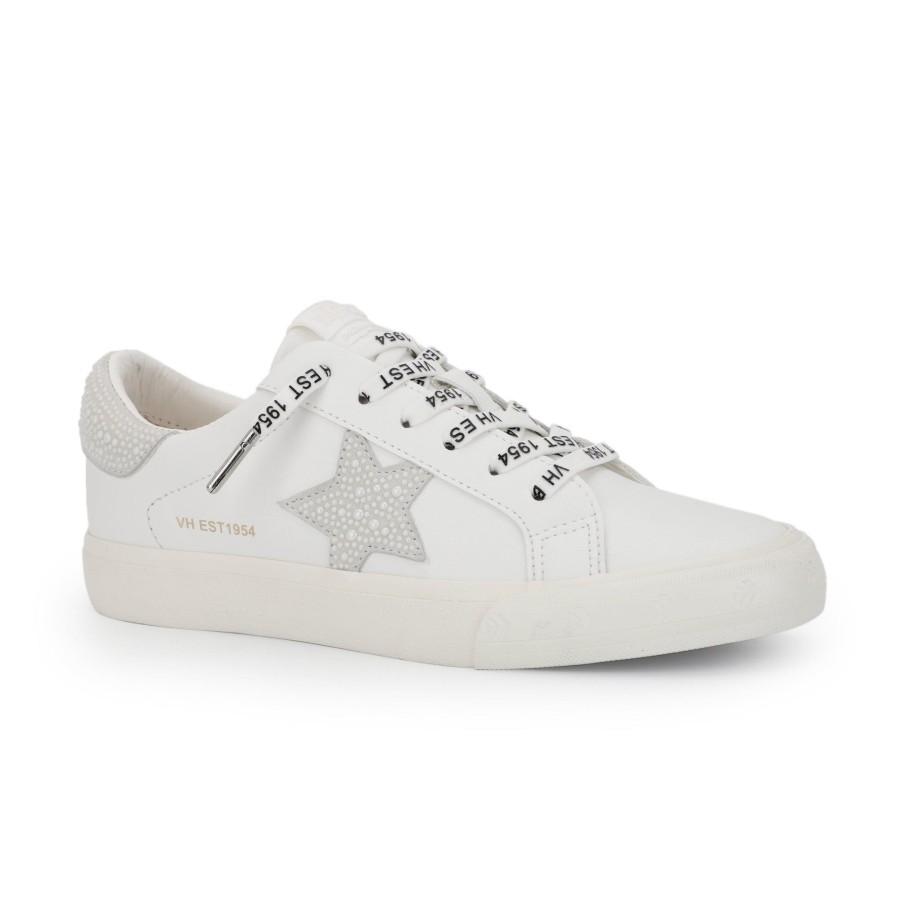 Women Vintage Havana Low Tops | Grande-White/Pearls