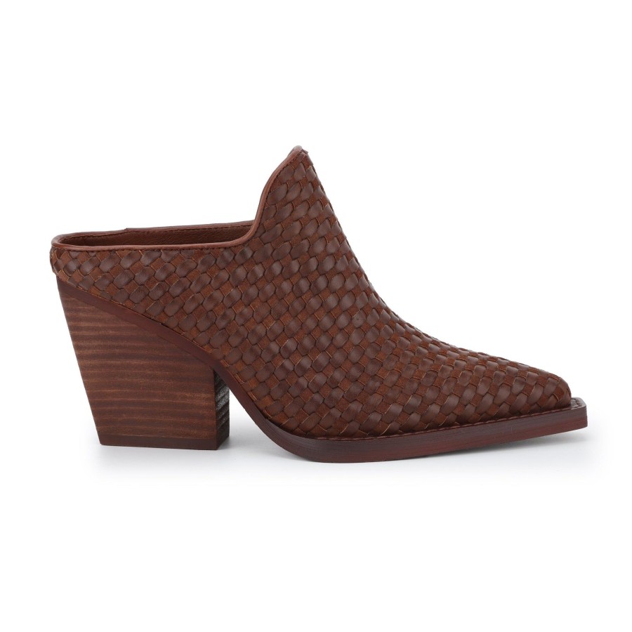 Women Vintage Havana Boots & Booties | Dante-Brown Woven