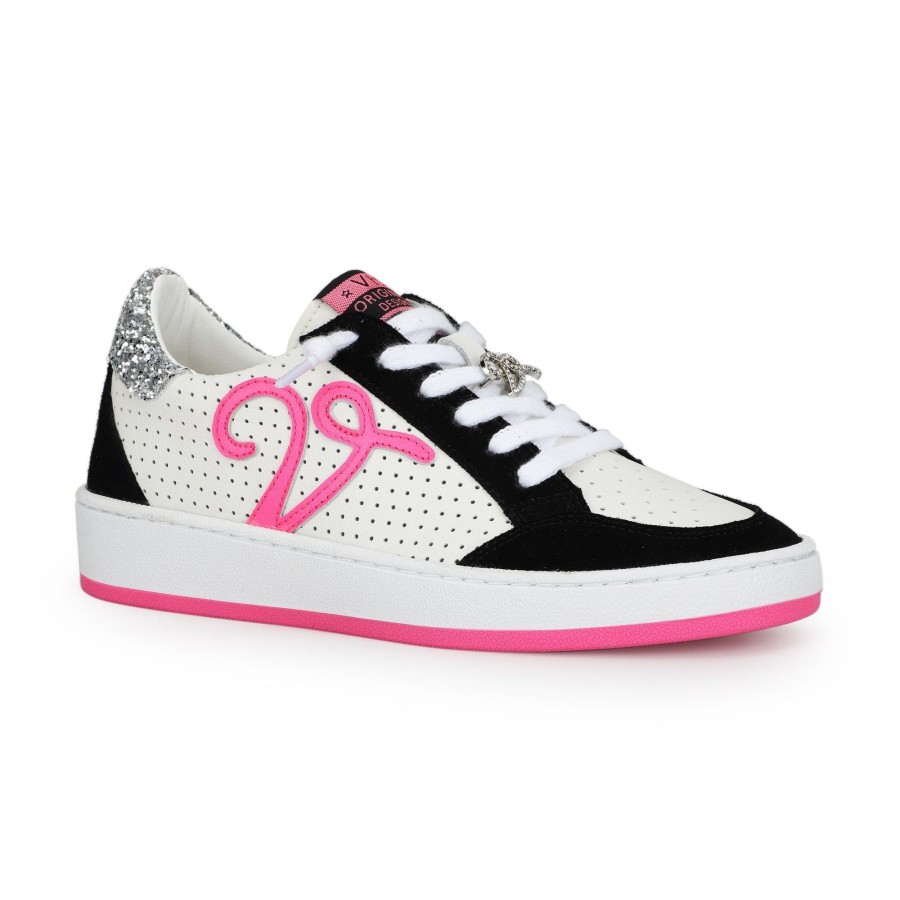 Women Vintage Havana Low Tops | Davante-White Pink Pop Multi