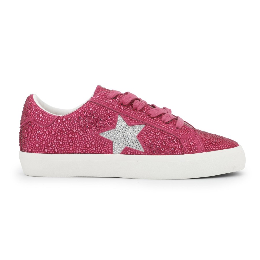 Women Vintage Havana Low Tops | Splash- Fuschia