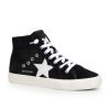 Women Vintage Havana High Tops | Break Out 7-Black White