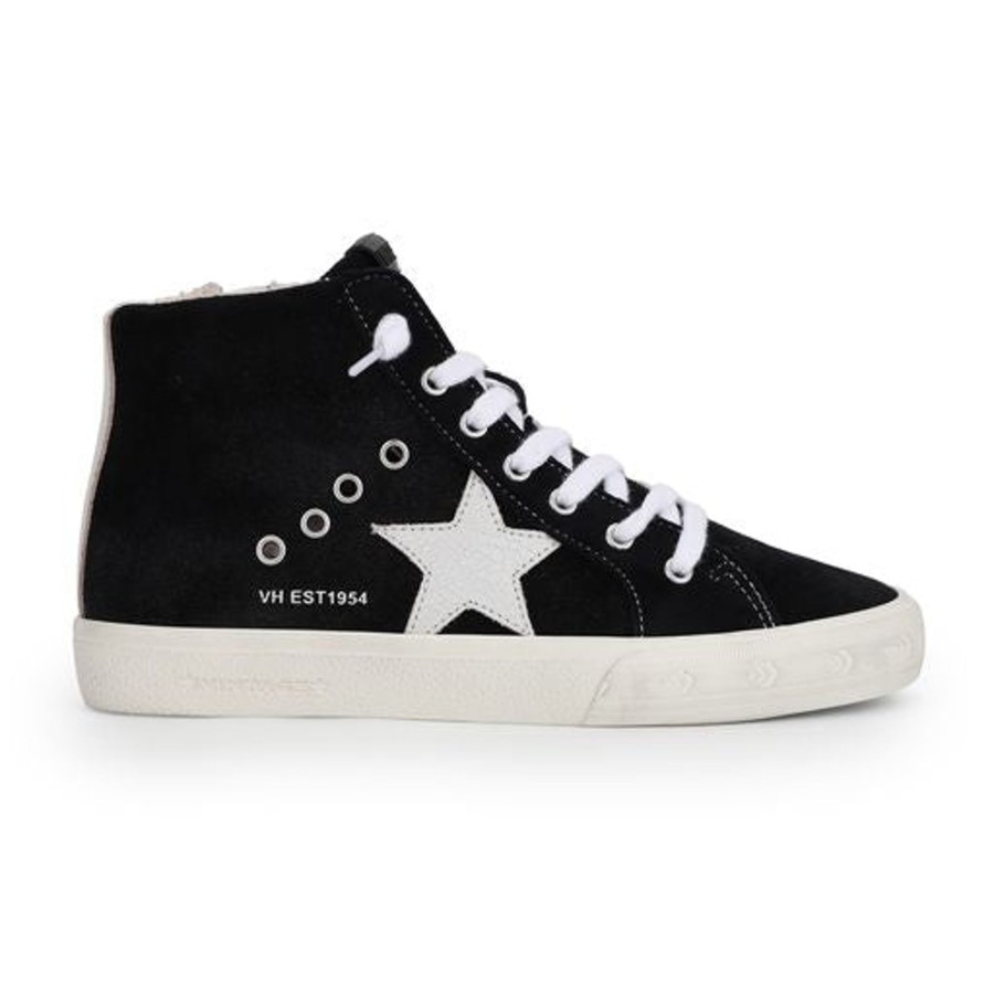 Women Vintage Havana High Tops | Break Out 7-Black White