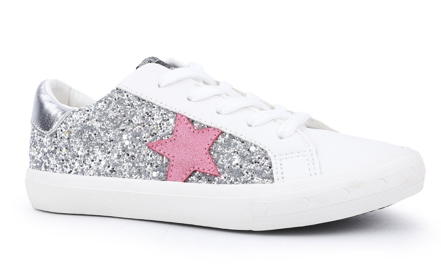 Kids Vintage Havana | Kids Gloria-White Silver Pink