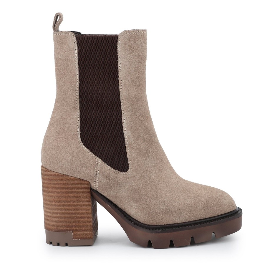 Women Vintage Havana Boots & Booties | Brayton-Taupe