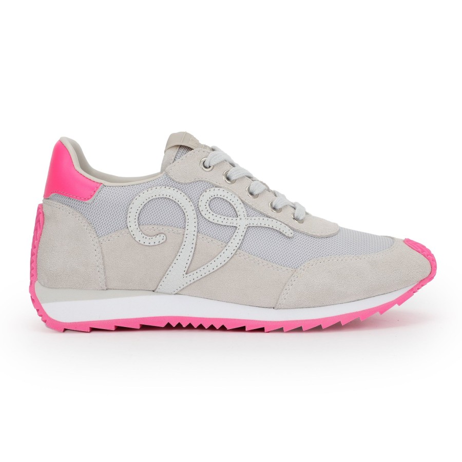 Women Vintage Havana Low Tops | Vroom-Grey Pop