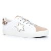 Women Vintage Havana Low Tops | Grande-White Camel Multi