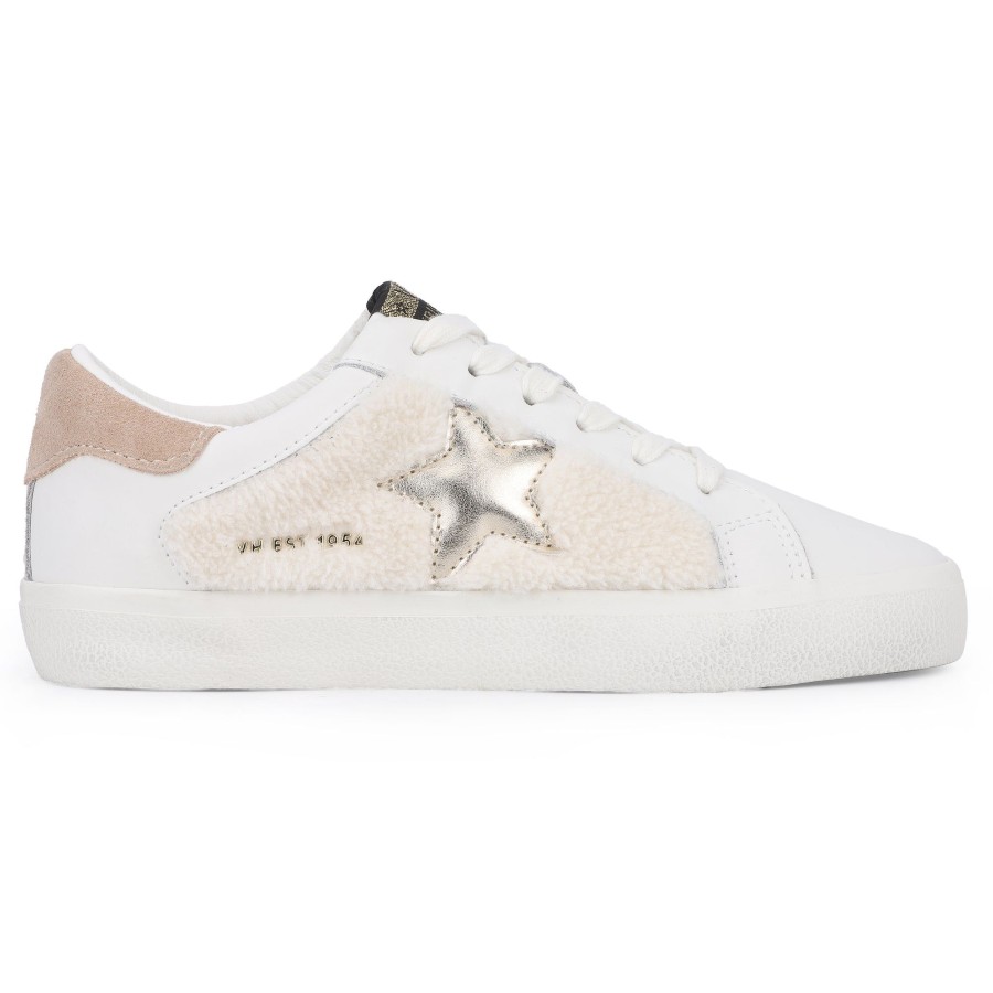 Women Vintage Havana Low Tops | Wren-White Blush Multi