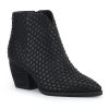 Women Vintage Havana Boots & Booties | Cassidy-Black Woven