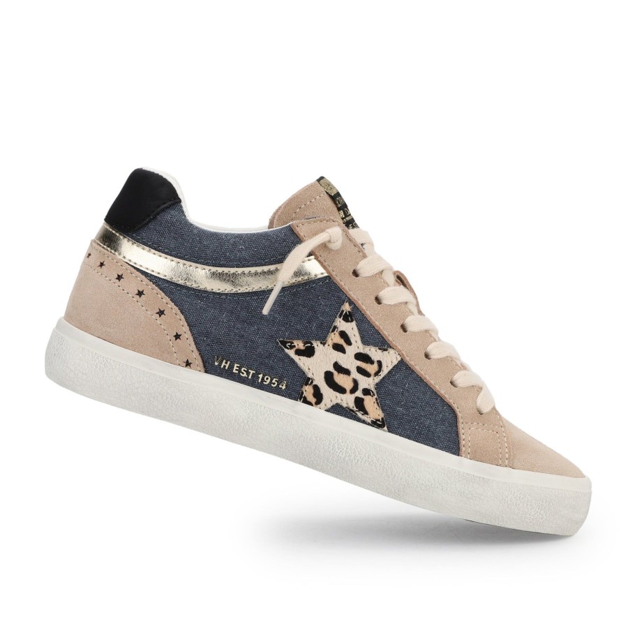 Women Vintage Havana Mid Tops | Bounce-Leopard Multi