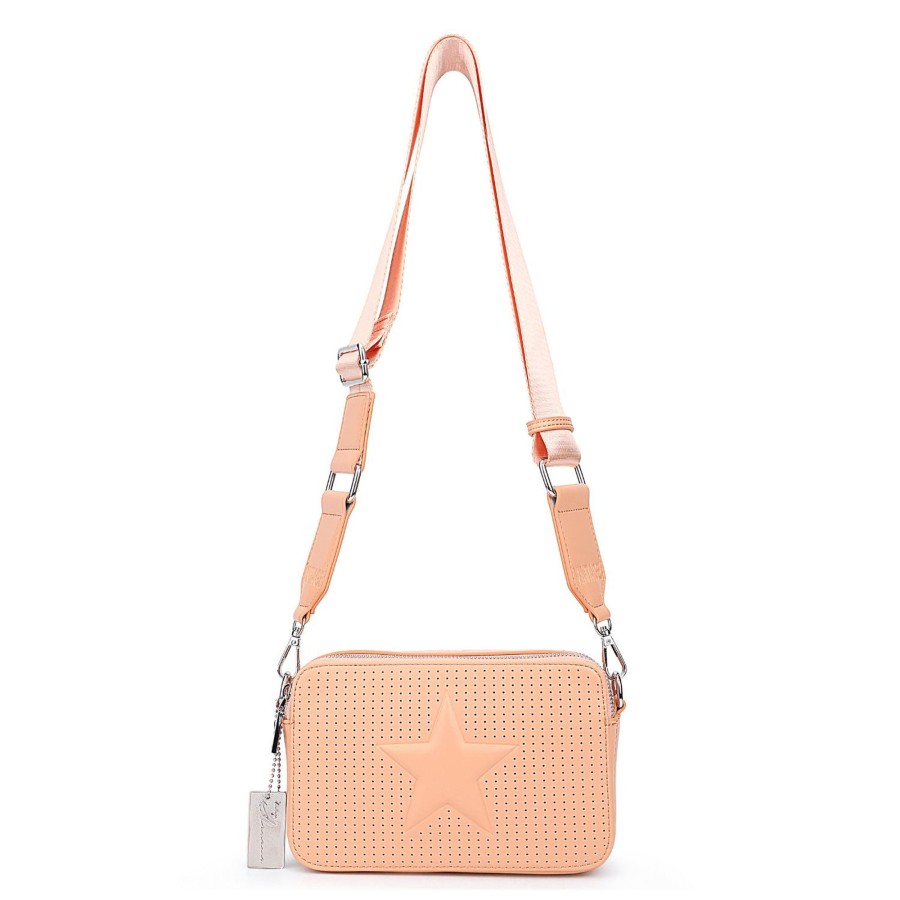 Women Vintage Havana Crossbody | Henna Bag-Peach