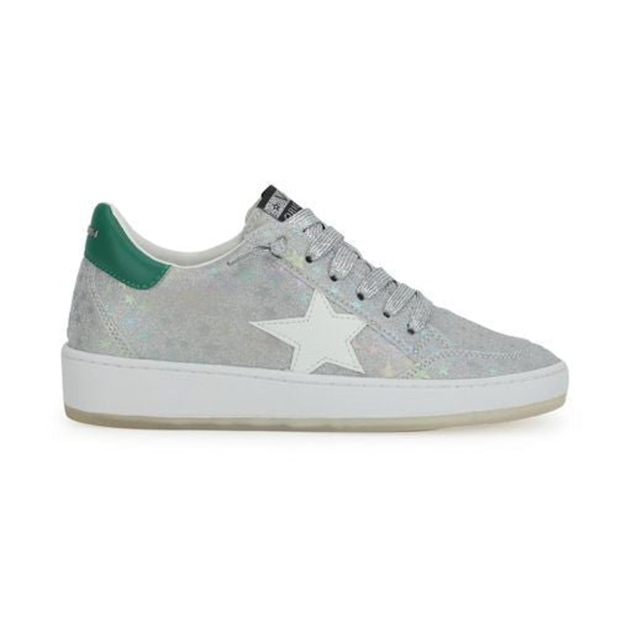 Women Vintage Havana Low Tops | Denisse 11-Silver Stars