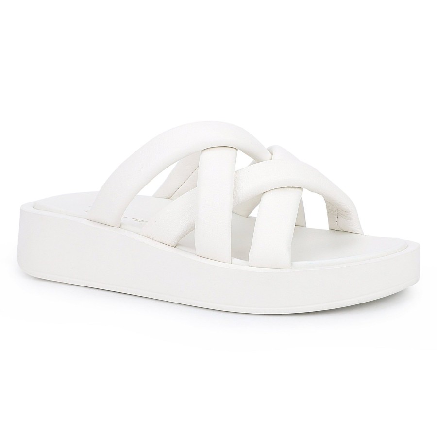 Women Vintage Havana Sandals | Day Dream-White