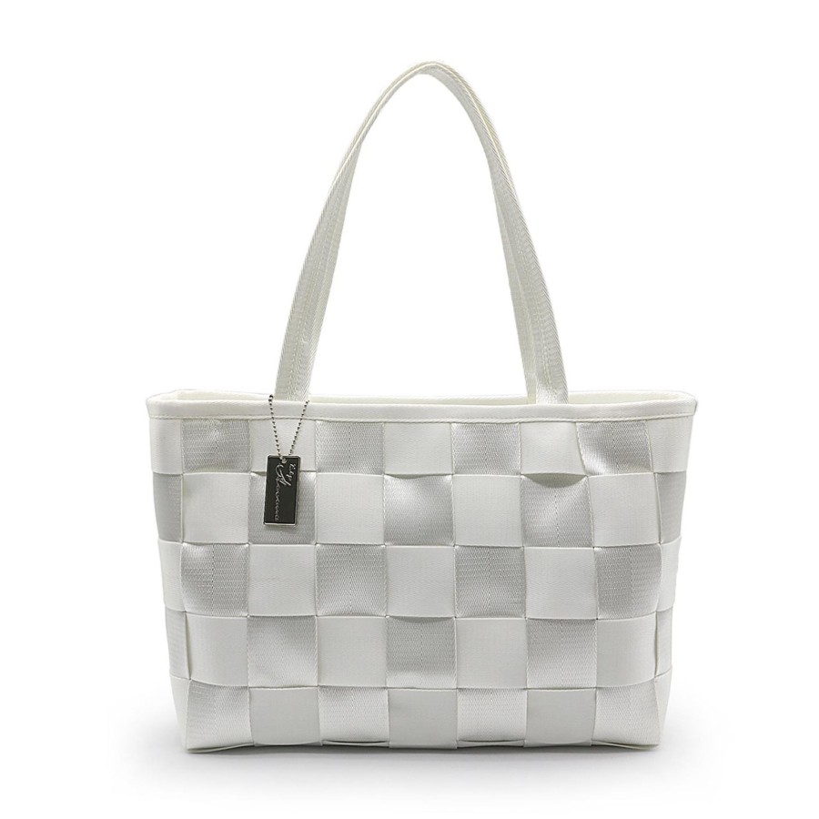 Women Vintage Havana Top Handle | Crete Bag-White Camo