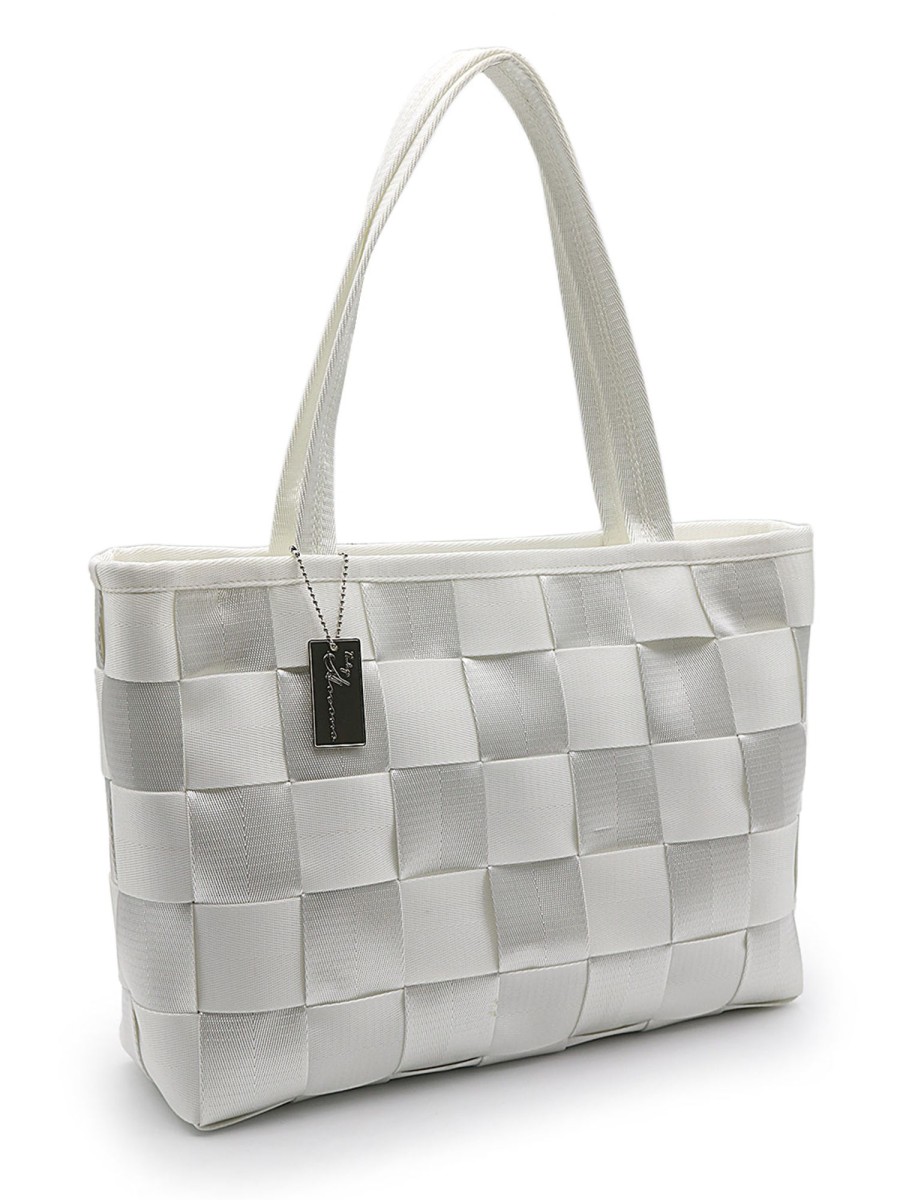 Women Vintage Havana Top Handle | Crete Bag-White Camo