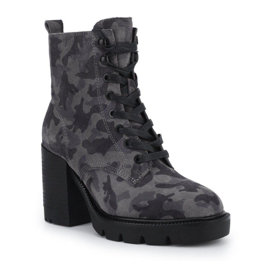 Women Vintage Havana Boots & Booties | Westburry-Black Camo