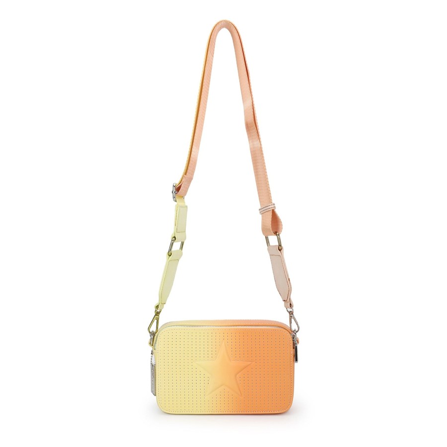 Women Vintage Havana Small Bag | Meme-Yellow Peach