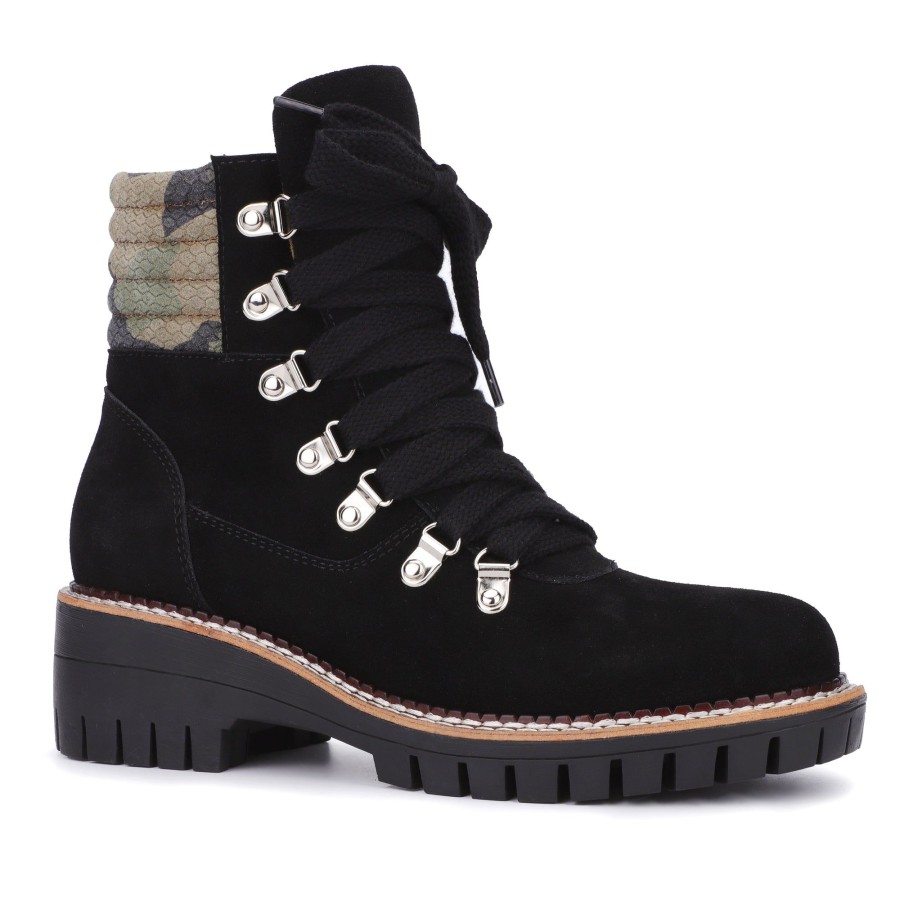 Women Vintage Havana Boots & Booties | Pontiac-Black Camo