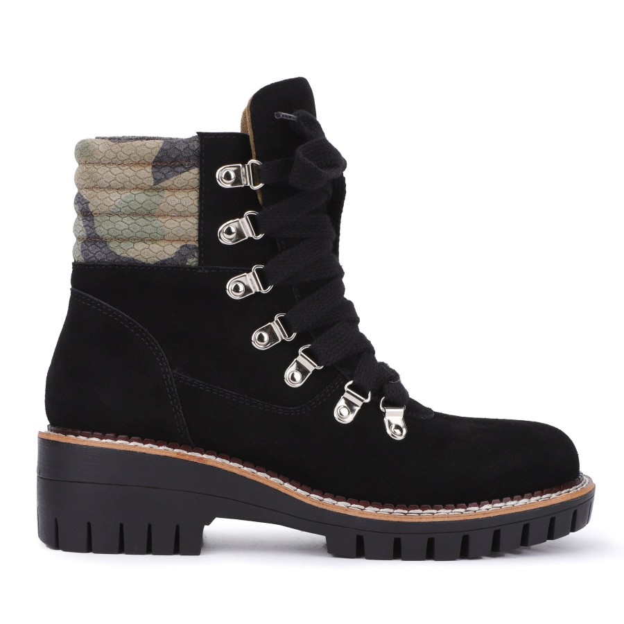 Women Vintage Havana Boots & Booties | Pontiac-Black Camo