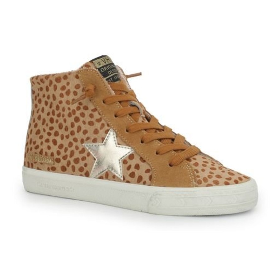 Women Vintage Havana High Tops | Break Out 5-Tan Spotted Multi