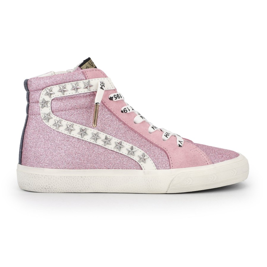 Kids Vintage Havana | Kids Wally High-Pink Glitter