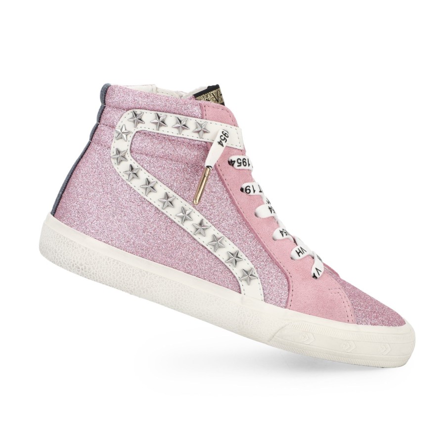 Kids Vintage Havana | Kids Wally High-Pink Glitter