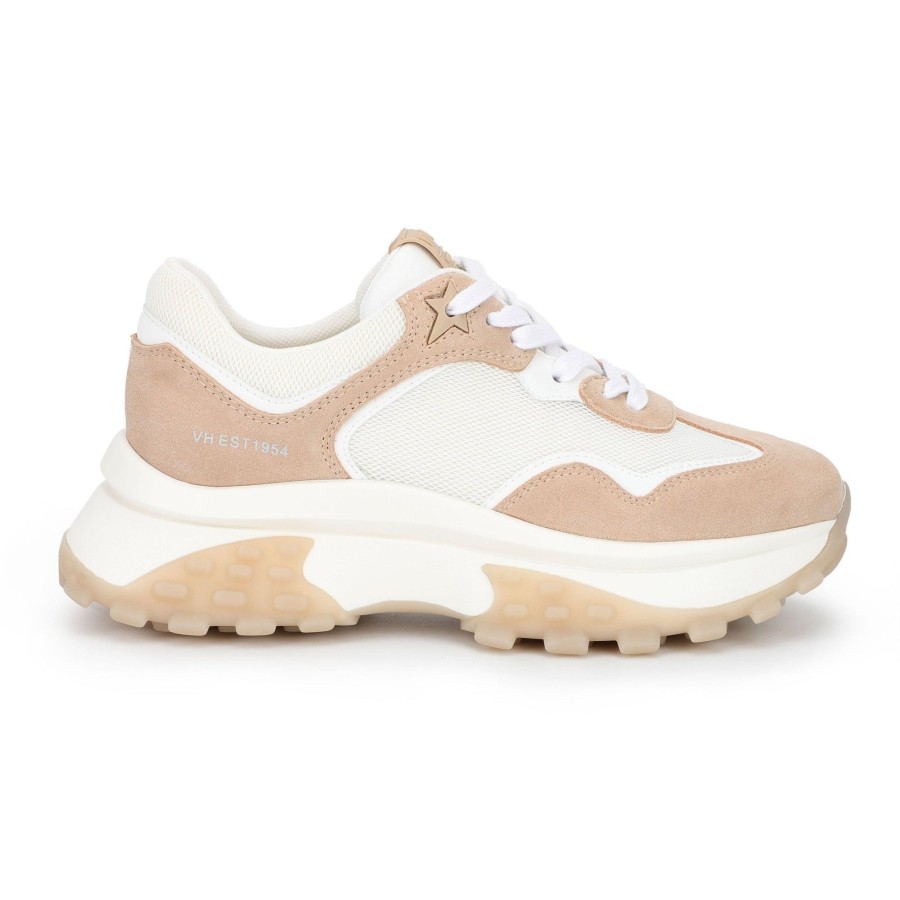 Women Vintage Havana Low Tops | Accelerate-Taupe