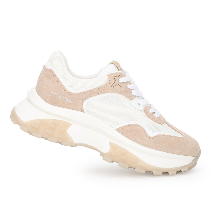 Women Vintage Havana Low Tops | Accelerate-Taupe