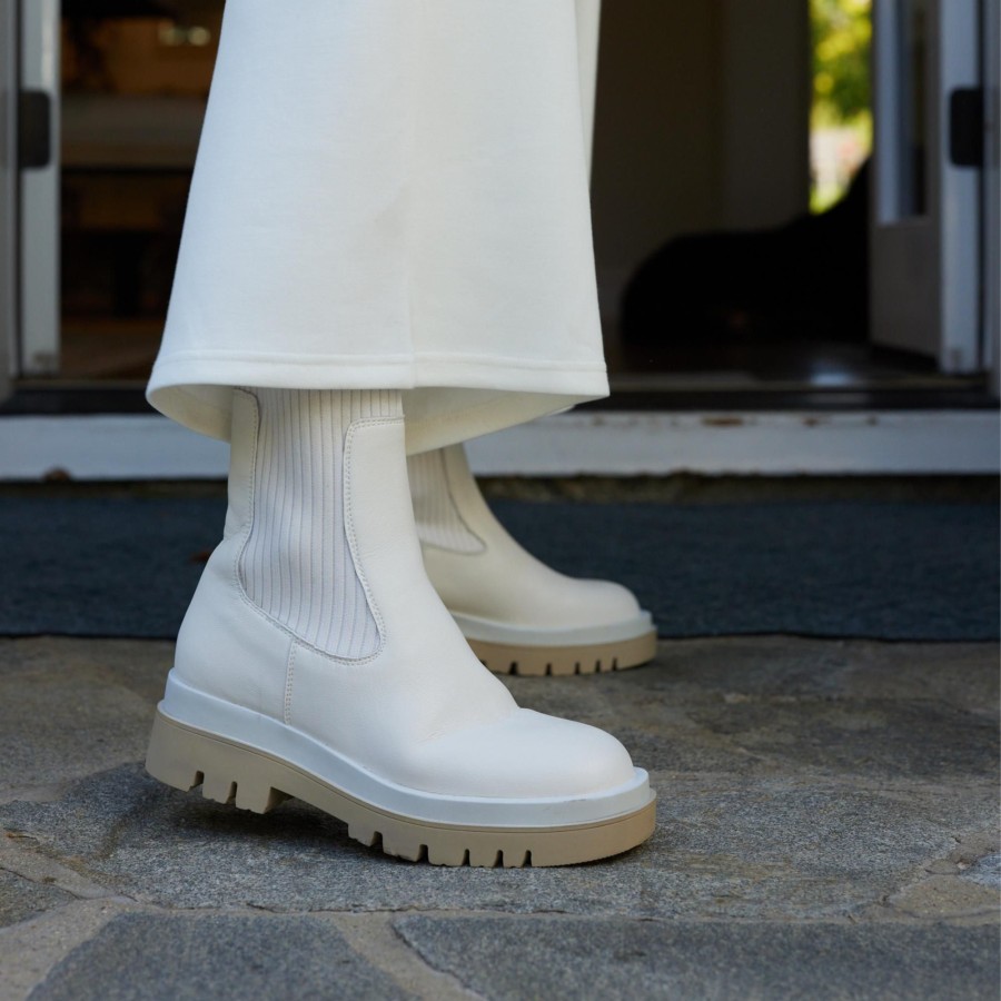 Women Vintage Havana Boots & Booties | Arctic-Off White