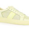 Women Vintage Havana Low Tops | Bond-Yellow