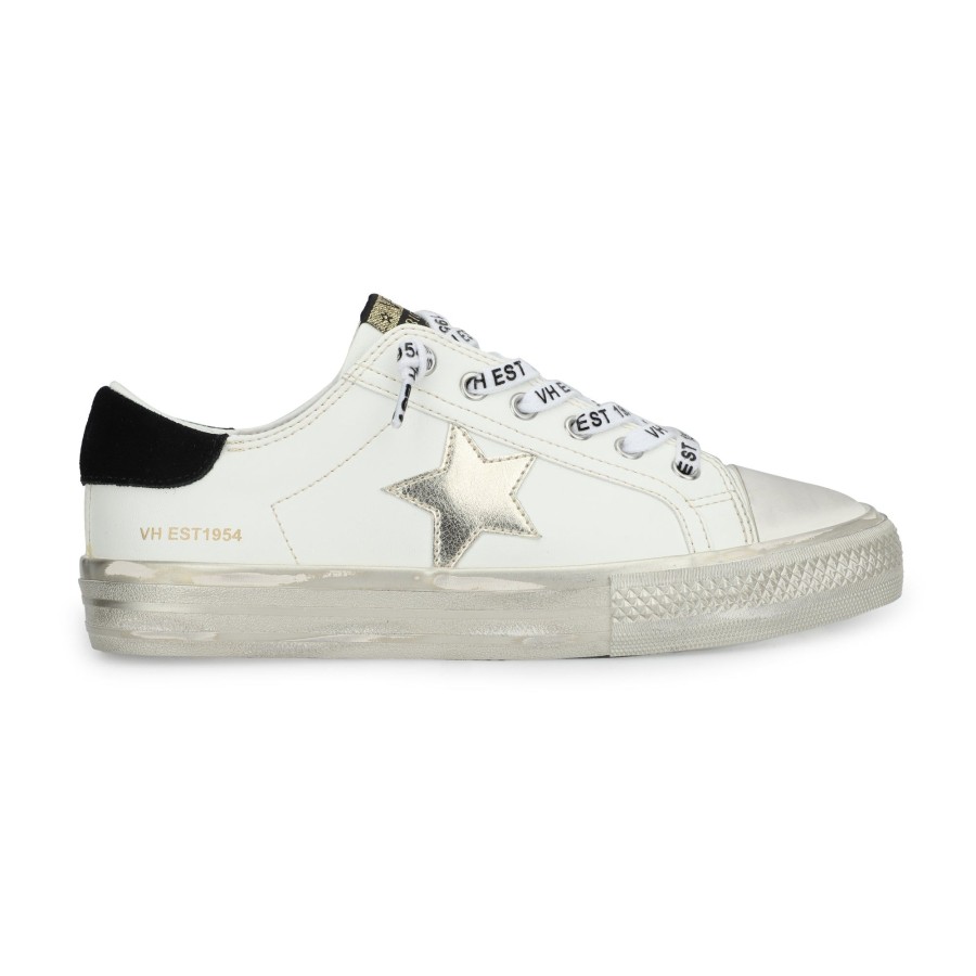 Women Vintage Havana Low Tops | Alive 22-Vintage White Gold Multi