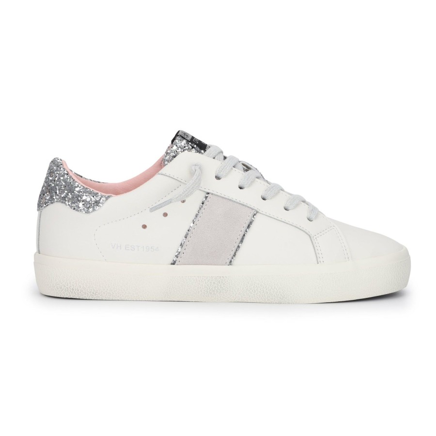 Women Vintage Havana Low Tops | Irma-White/Glitter Multi