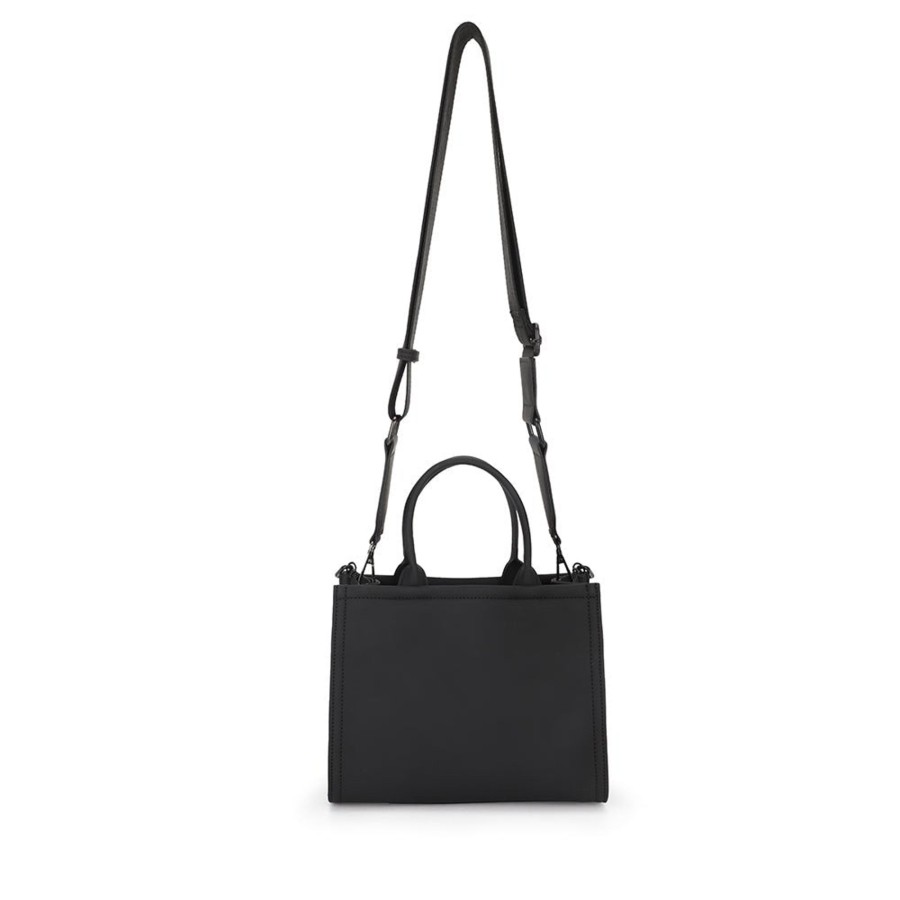 Women Vintage Havana Top Handle | Alyce Bag-Black