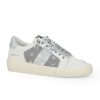 Women Vintage Havana Low Tops | Jamie-White Silver Stars Multi