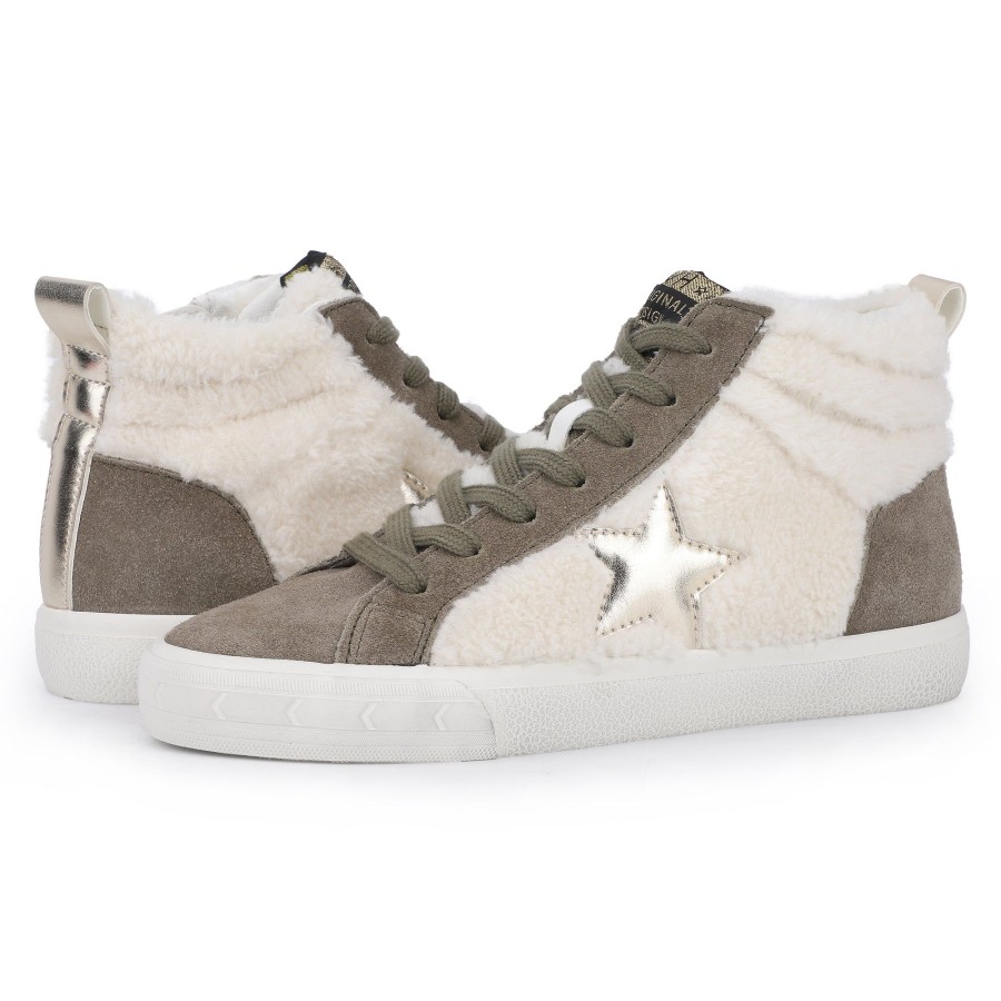 Women Vintage Havana High Tops | Lester-Olive Multi