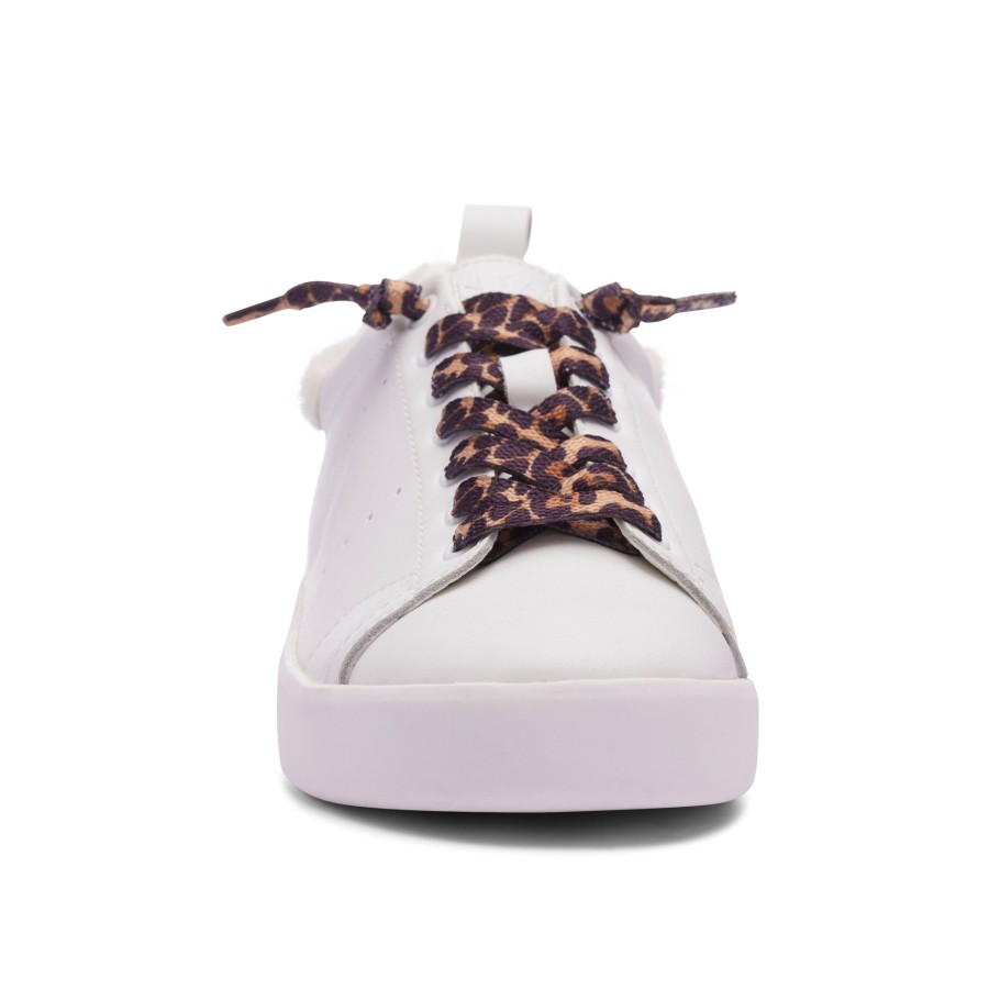 Women Vintage Havana Low Tops | Meadow-White