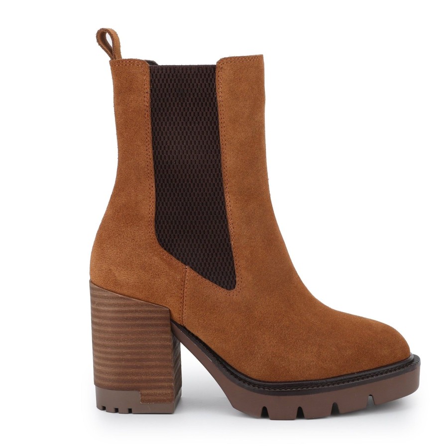 Women Vintage Havana Boots & Booties | Brayton-Chestnut